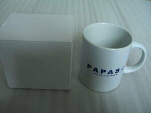PAPAS　パパス　陶器マグカップ　未使用品　