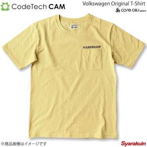 Codetech コードテック Volkswagen ORIGINAL T-SHIRTS イエロー Lサイズ CO-KVW-2361Y