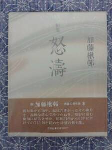 句集 怒濤 加藤楸邨 花神社 昭和62年