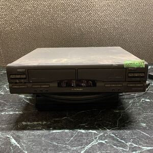 MYM11-224 激安 PIONEER CT-J700WR STEREO DOUBLE CASSETTE TAPE DECK 通電未確認 中古現状品 ※3回再出品で処分