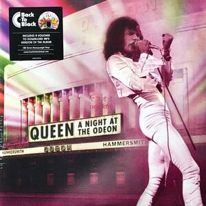 新品未開封2LP/QUEEN A NIGHT AT THE ODEON クイーン オデオン座の夜 ハマースミス1975 アナログ盤 レコード