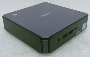 ●[Windows10仕様] 8世代i7 超速SSD 超小型PC ASUS Chromebox 3 HDMI 外付スピーカー付 (Core i7-8550U 1.8GHz/8GB/NVMe SSD 256GB/Wi-Fi)