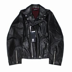 UNDERCOVER アンダーカバー 21SS ダブル ライダースジャケット 5 ブラック