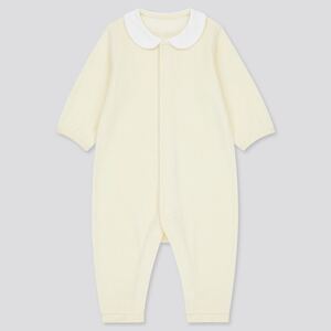 サイズ: BABY 70【ユニクロ】エアリズムパイルカバーオール（長袖）（カラー: 41 YELLOW）