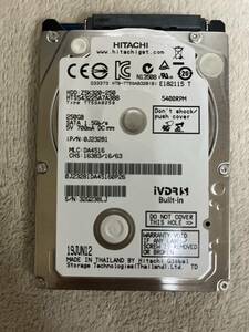 〓HITACHI〓　2.5インチHDD iVDR-S 250GB 動作品