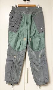 美品☆[NIKE LAB] 19AW ISPA NRG Adjustable Pants アジャスタブル イージーナイロンカーゴパンツ L CD6369-012 ナイキ ラボ