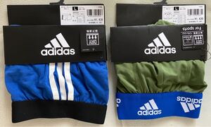 ★新品★アディダス　adidas　ボクサーブリーフ　2枚　Lサイズ　グンゼ★