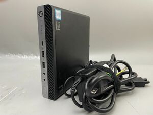 ★1円スタート★第8世代★HP EliteDesk 800 G4 DM 35W Core i5 8500T 8GB 500GB Win10 Pro 保証付き★AC付★