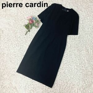 pierre cardin ピエールカルダン ブラックフォーマル ワンピース 9号 レディース 冠婚葬祭 B122326-130