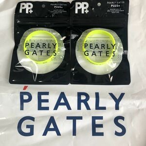 【新品】2本組 PEARLY GATES パーリーゲイツ シリコンブレスレット 虫が寄ってこない香り ブレスレット アンクレット