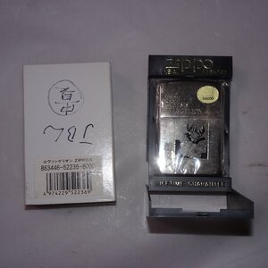 Q11628【発送可!未開封!】ZIPPO ジッポー オイルライター 綾波レイ 新世紀エヴァンゲリオン シルバー