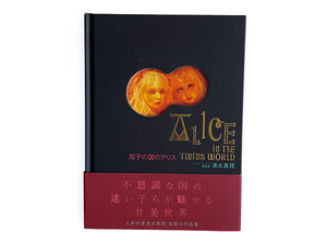 【送料込み・即決】双子の国のアリス 清水真理 ドールアートシリーズ 新風舎｜初版 帯付き｜人形作家 写真集 球体関節人形