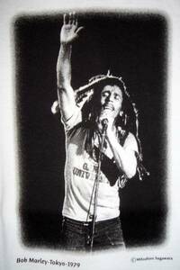 Bob Marley ボブ・マーリー 1979年 フォト Tシャツ レア レゲエ