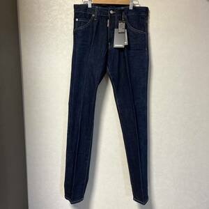 新品タグ付き　DSQUARED2 cool guy jean 46 デニム ジーンズ パンツ ブルー ディースク ディースクエアード スリム 