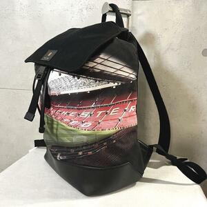 ［美品］Paul Smith ポールスミス マンチェスターユナイテッド Manchester United マンU コラボ バックパック リュックサック レザー