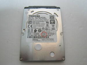 TOSHIBA HDD 500GB 2.5インチ 動作確認済, 健康状態正常 No5