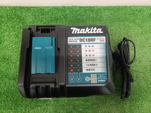 【未使用品】makita(マキタ) 14.4v-18v急速充電器 [スマホ等充電用USBポート付] DC18RF 電動工具/ITXCE42F49M0