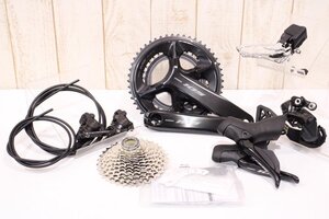 ★SHIMANO シマノ R7170 105 x12s Di2 電動変速 油圧ブレーキモデル グループセット 170mm/ 50-34T 新車外し 極上品