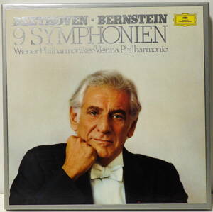 西独盤 バーンスタイン ベートーヴェン 交響曲全集 8LP BERNSTEIN BEETHOVEN 9 SYMPHONIES DGG 2740 216-10 MADE IN WEST GERMANY