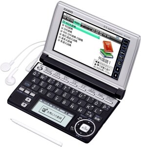 【中古】CASIO Ex-word 電子辞書 XD-A7300BS 中国語モデル ツインタッチパネル 音声対応 78コンテンツ 日本文学300作品/