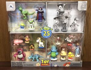 Disney Pixar 25th TOY STORY MEGA FIGURINE SET SPECIAL EDITION ディズニー ピクサー 25周年 トイストーリー メガ フィギュア セット