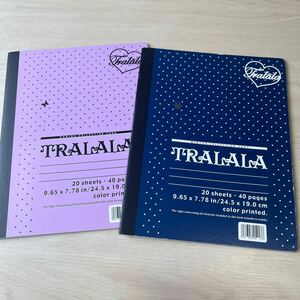 【新品】TRALALA リズリサ ノート 2冊セット 非売品 小森純 