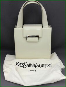 YSL イヴサンローラン レザー ハンドバッグ