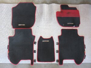 MUGEN(無限)　FIT SPORTS MAT　HONDA フィット(GK5 RS) MT 用　08P15-XMK-K1S0-RD　スポーツマット　中古品