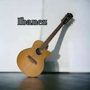  Ibanez AEL1412 ERLG1201 アイバニーズ 12弦 エレアコ アコースティックギター ☆全国一律送料￥2,500（一部地域除く）☆