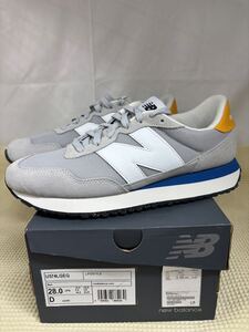 美品　ニューバランス スニーカー 237 グレー　28cm New Balance 運動靴　ウォーキングシューズ U574LGEG new balance 28.0cm