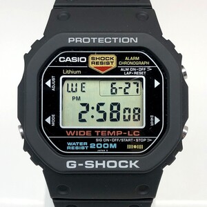 G-SHOCK ジーショック 【ITEJJE4KP798】 CASIO カシオ 腕時計 WW-5300C-1 レストア WIDE TEMP-LC 耐低温モデル 5100C後継機 1984年12月発売