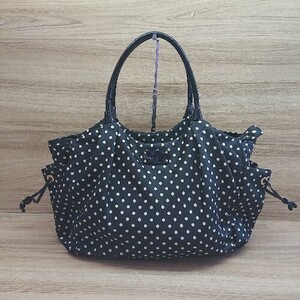 ◇ KATE SPADE NEW YORK ケイトスペード ニューヨーク 大容量 マザ－ズバッグ ブラック系 レディース E 1404240011250