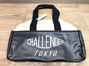 12/233【新品未使用】 タグ付 CHALLENGER ツールバッグ TOOLS BAG ブラック×オフホワイト W480×H200×D270㎜ CLG-AC 019-046