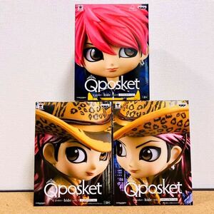 hide　Qposket　vol.3　ノーマルカラー　メタリックカラー　vol.4　ノーマルカラー　hide　Qposket　hide　フィギュア　XJAPAN　xjapan