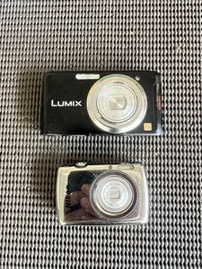 デジタルカメラ 2個まとめ　Pananonic LUMIX ルミックスDMC-FX90 Nikon COOLPIX S01 超小型コンパクトデジタルカメラ　動作未確認 B-197