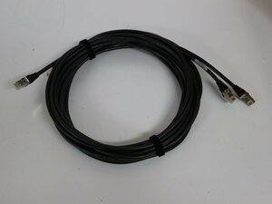 Cat6ツメ折れ防止 シールドなし(UTP) 1000HM LANパッチケーブル(PVC CM、黒色) 長さ5M