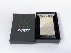 #162/AS113♪【未使用】ZIPPO ライター ZP 電鋳版 富士