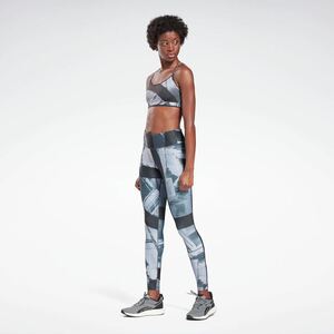 新品Reebokリーボック Lux ボールド プリンティッド レギンス　Ｌ　ヨガパンツ ルルレモン lululemon ランニング　ジム