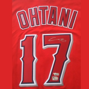 ■大谷選手着用と同じ「48」Size！【MLB認証登録】大谷翔平／OHTANI 2022年 Authentic Auto Red Jersey（NIKE社製）