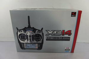 ◆新品未使用 JR PROPO(JRプロポ) 14ch送信機・7ch受信機セット XG14 TRGX コントローラー/ラジコン/DMSS2.4GHz/NET-Q1114G/RG731BX/RA01T