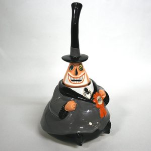 限定 ナイトメアビフォアクリスマス セラミック オルゴール メイヤー シュミッド社製 陶器製フィギュア　 ビンテージ Schmid Disney