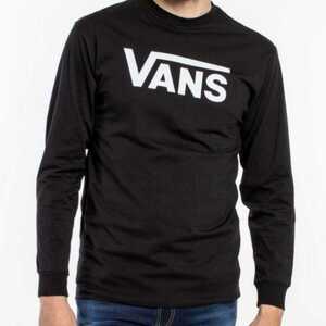 【S】VANS バンズ/ロンT/長袖Tシャツ/VANS CLASSIC LS/黒