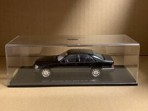 スパーク 1/43 メルセデスベンツ S600 W140 ブラック Spark 1/43 MINIMAX Mercedes-Benz S600 W140 1994 Black スリーブなし