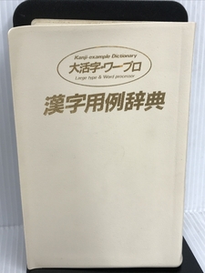 漢字用例辞典 大活字・ワープロ 集英社 辞典編集部