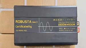 「送料無料」正弦波 インバーター 2200W/4500W 12V仕様 リモコン付き カラーモニター 車 コンセント USB AC100V 直流 交流 発電