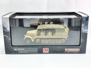 ホビーマスター　1/72　ドイツ空軍 8トンセミトラック 1942 アフリカ　HG5002　ミニカー　同梱OK　1円スタート★M