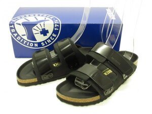 24年 ビルケンシュトック★定価￥23100（税込）★ヌバックレザー Uji ウジ サンダル　サイズ24cm★BIRKENSTOCK