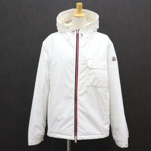 ITCCDPL1NDEL 即決 本物 国内正規 MONCLER モンクレール lozere ジップアップ ダウン 白 ホワイト メンズ サイズ2 ダウン アウター