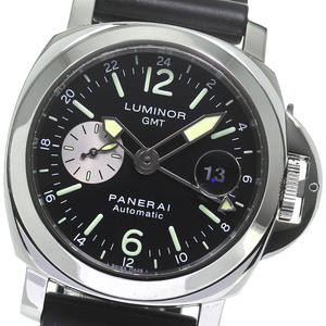 パネライ PANERAI PAM00088 ルミノール GMT デイト スモールセコンド 自動巻き メンズ _820404