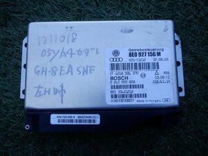 アウディ純正 GH-8EASNF 8E A4 3.0 クワトロ 2005年 ミッション コンピューター CPU 8E0927156M m-22-11-182